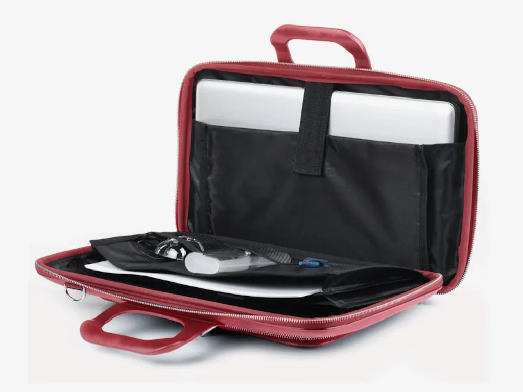 Bombata Torba BOMBATA Classic Plus 15,6" Borgogna red/Crvena Slika 2
